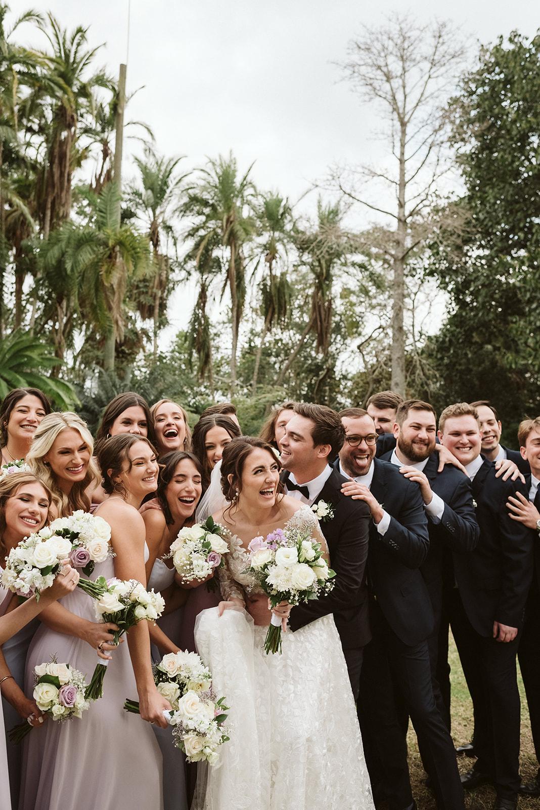A Classic Coastal Wedding at Marie Selby Botanical Gardens 37