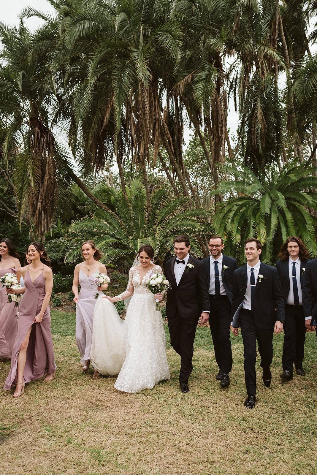 A Classic Coastal Wedding at Marie Selby Botanical Gardens 36