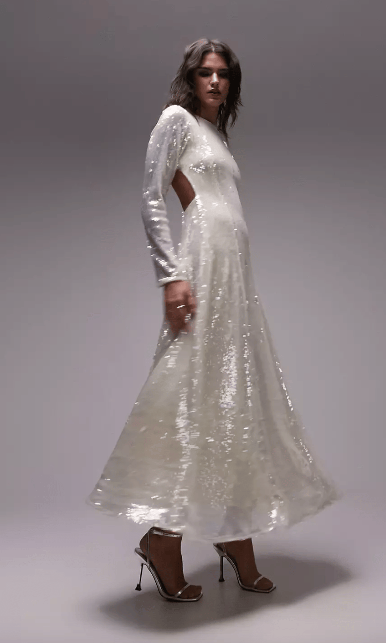 Sequin Maxi Dress