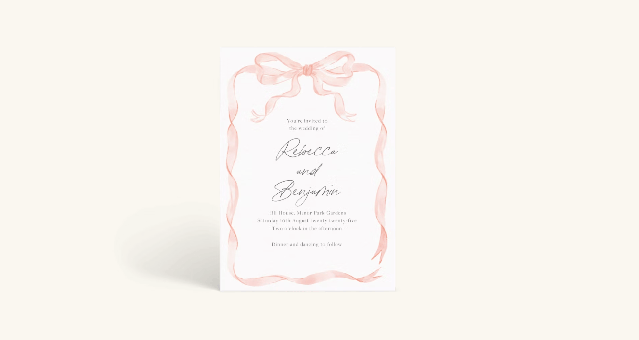 Blush Ribbon