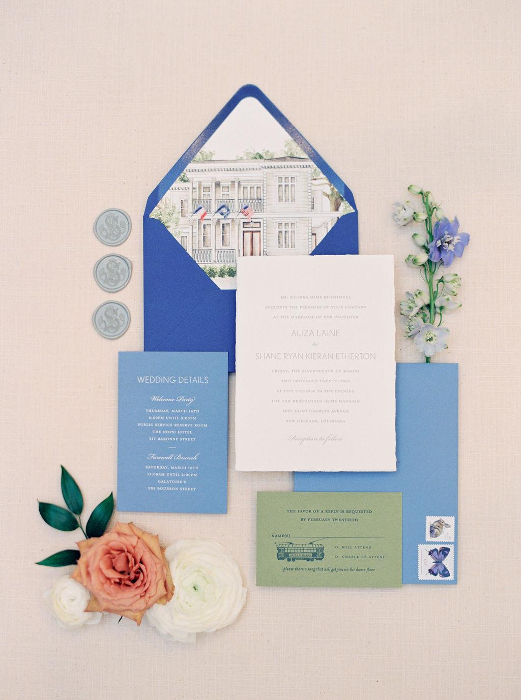 A Chic Spring Wedding at Elms Mansion 1