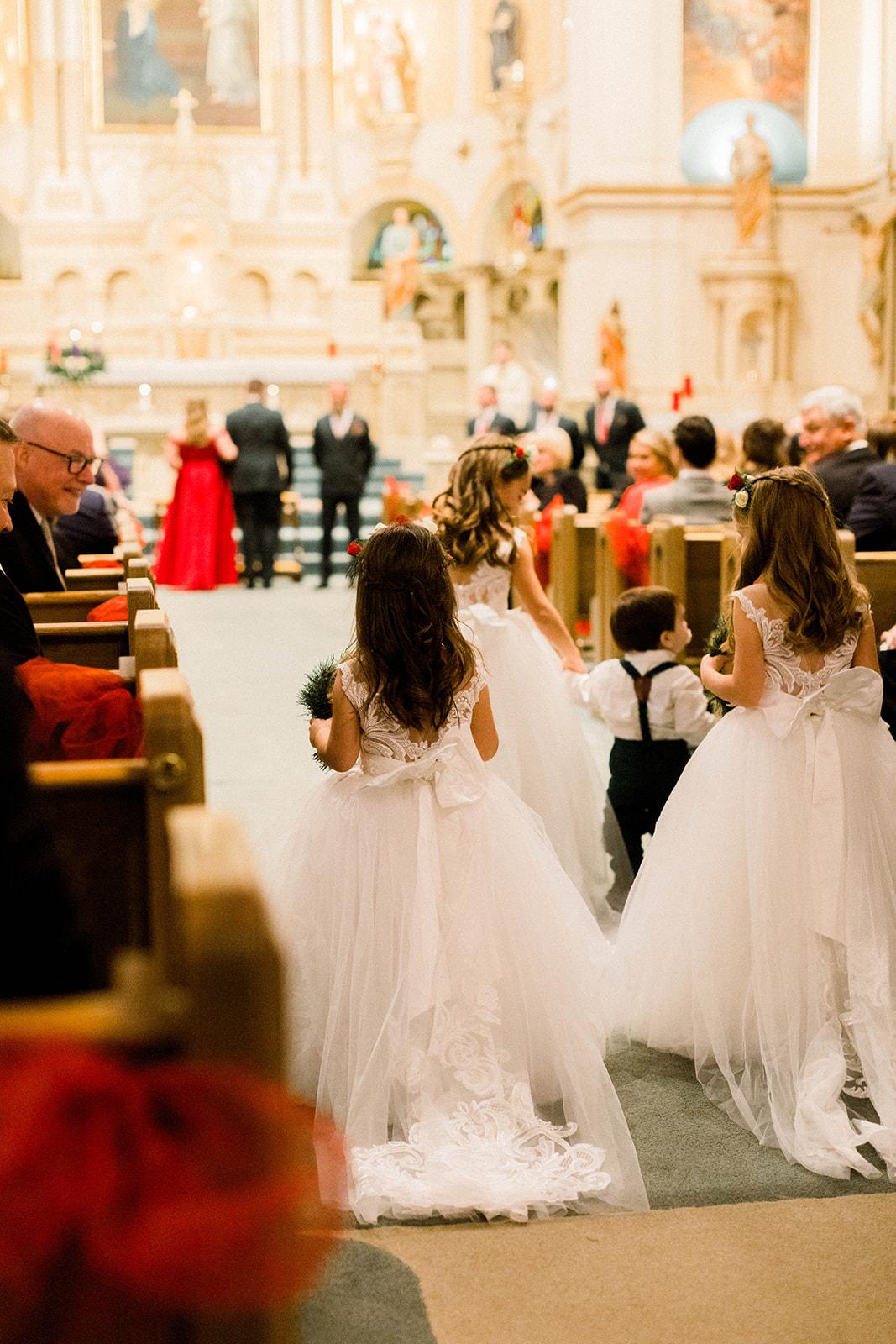 A Classic Christmas Wedding at The Grain 21