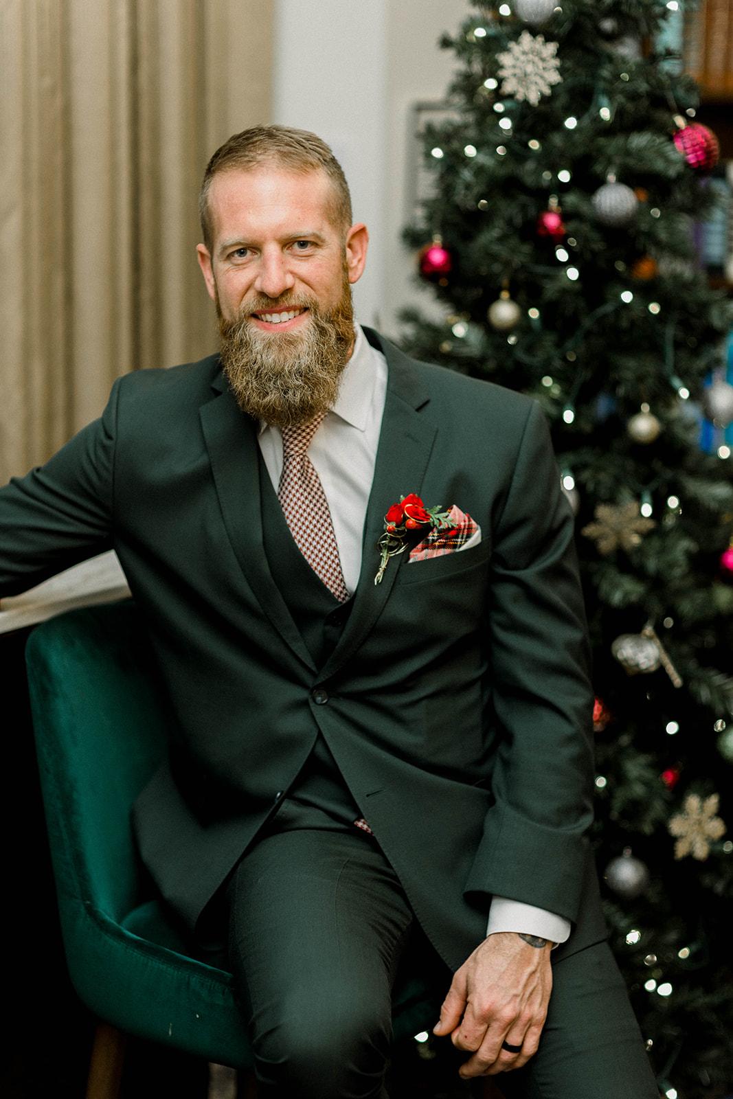 A Classic Christmas Wedding at The Grain 20