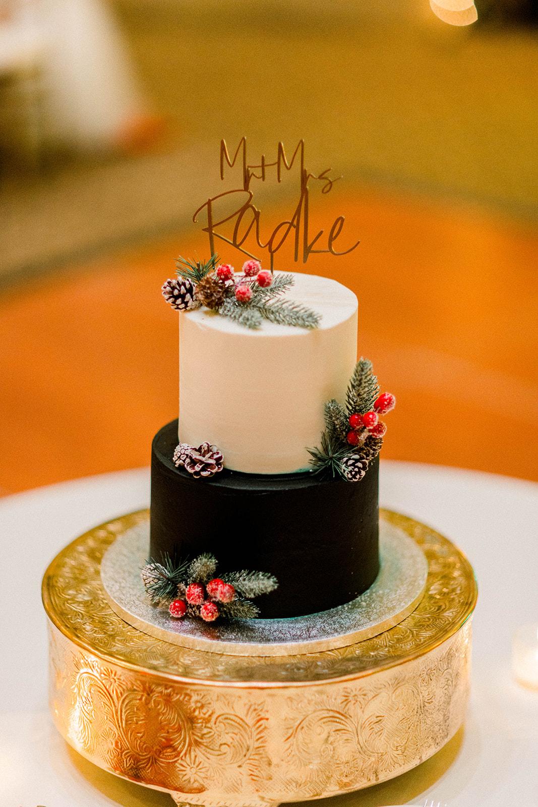 A Classic Christmas Wedding at The Grain 22