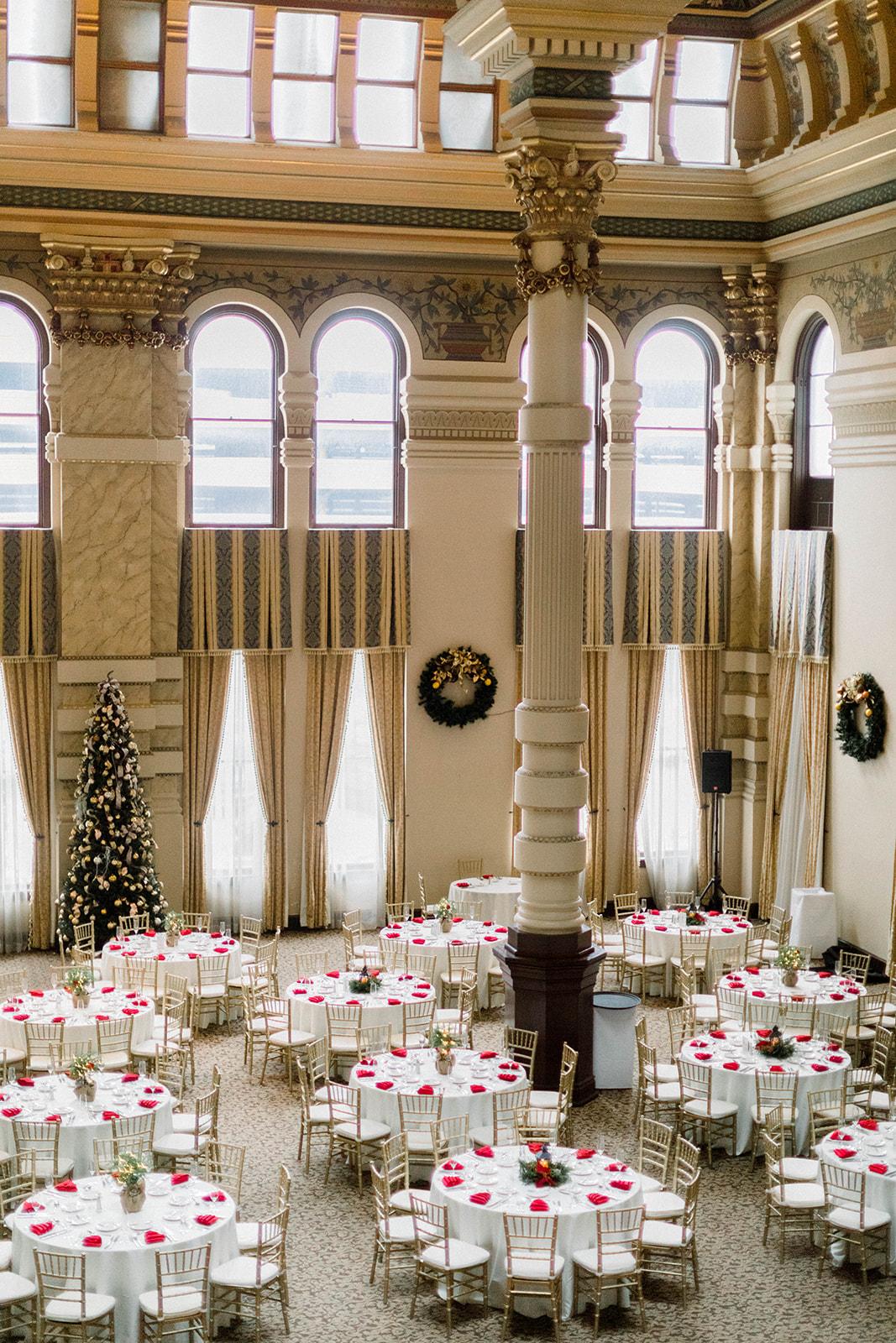 A Classic Christmas Wedding at The Grain 26