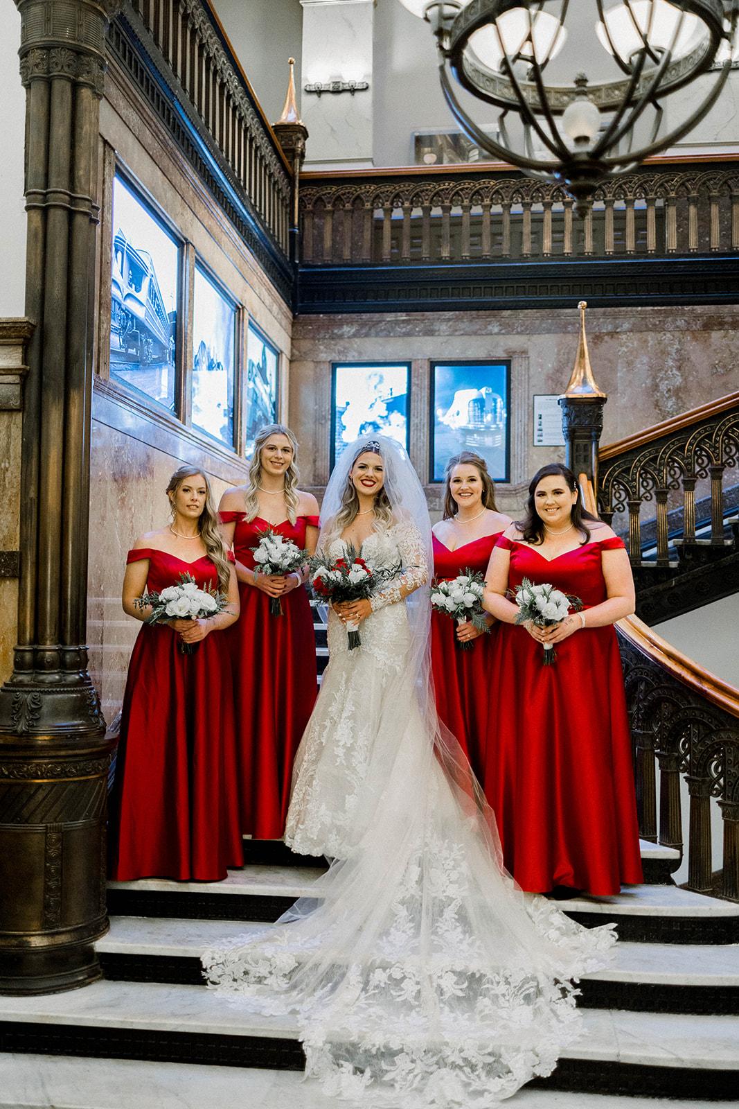 A Classic Christmas Wedding at The Grain 19