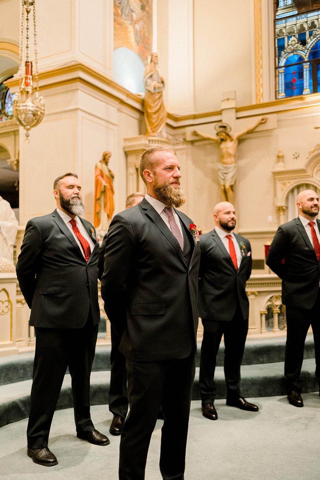 A Classic Christmas Wedding at The Grain 14