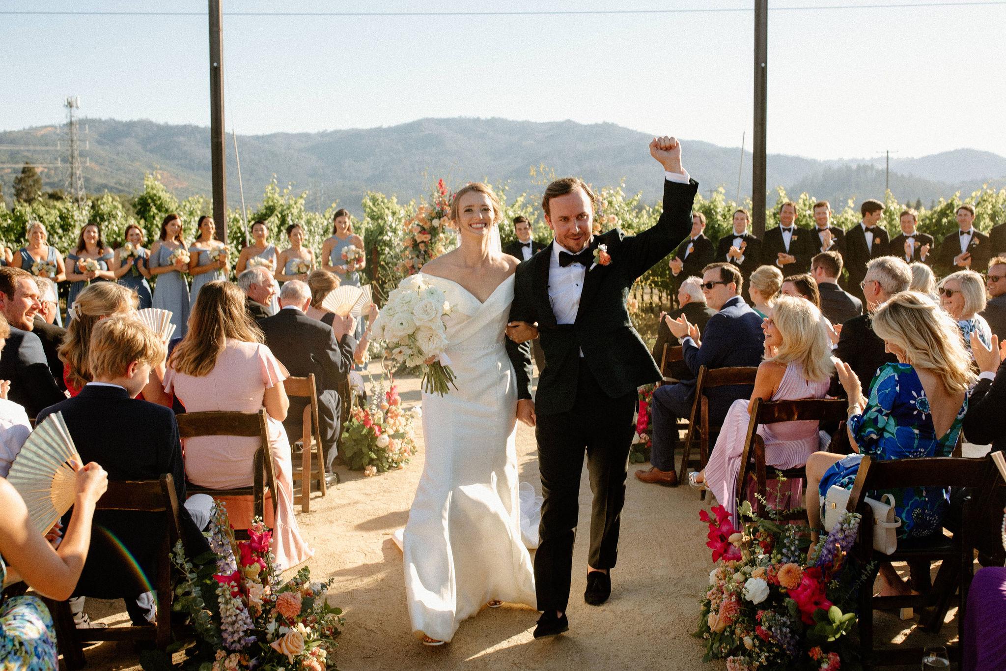 A Colorful Summer Wedding at Tre Posti