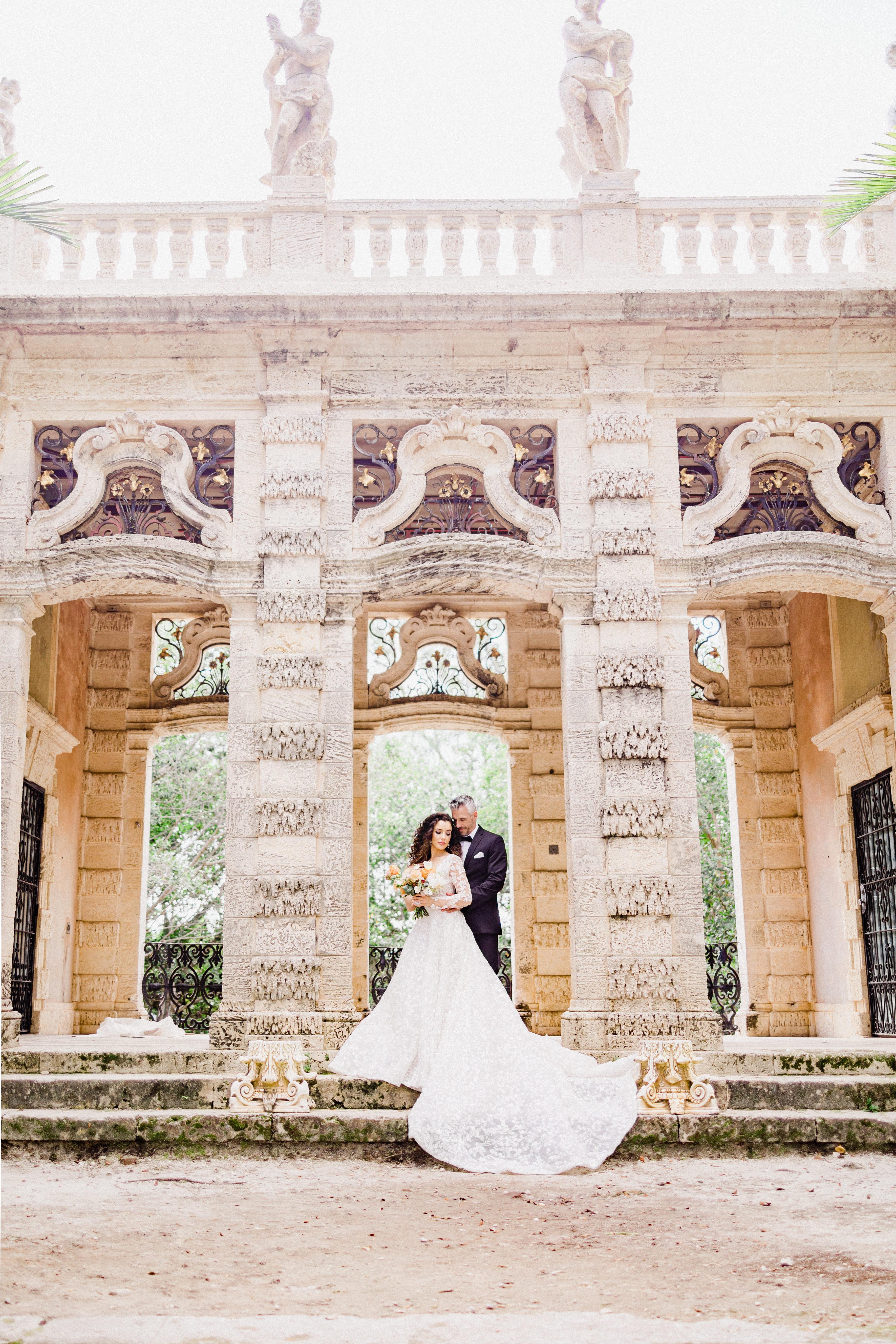 A Historic Winter Wedding at Vizcaya Museum & Gardens 52