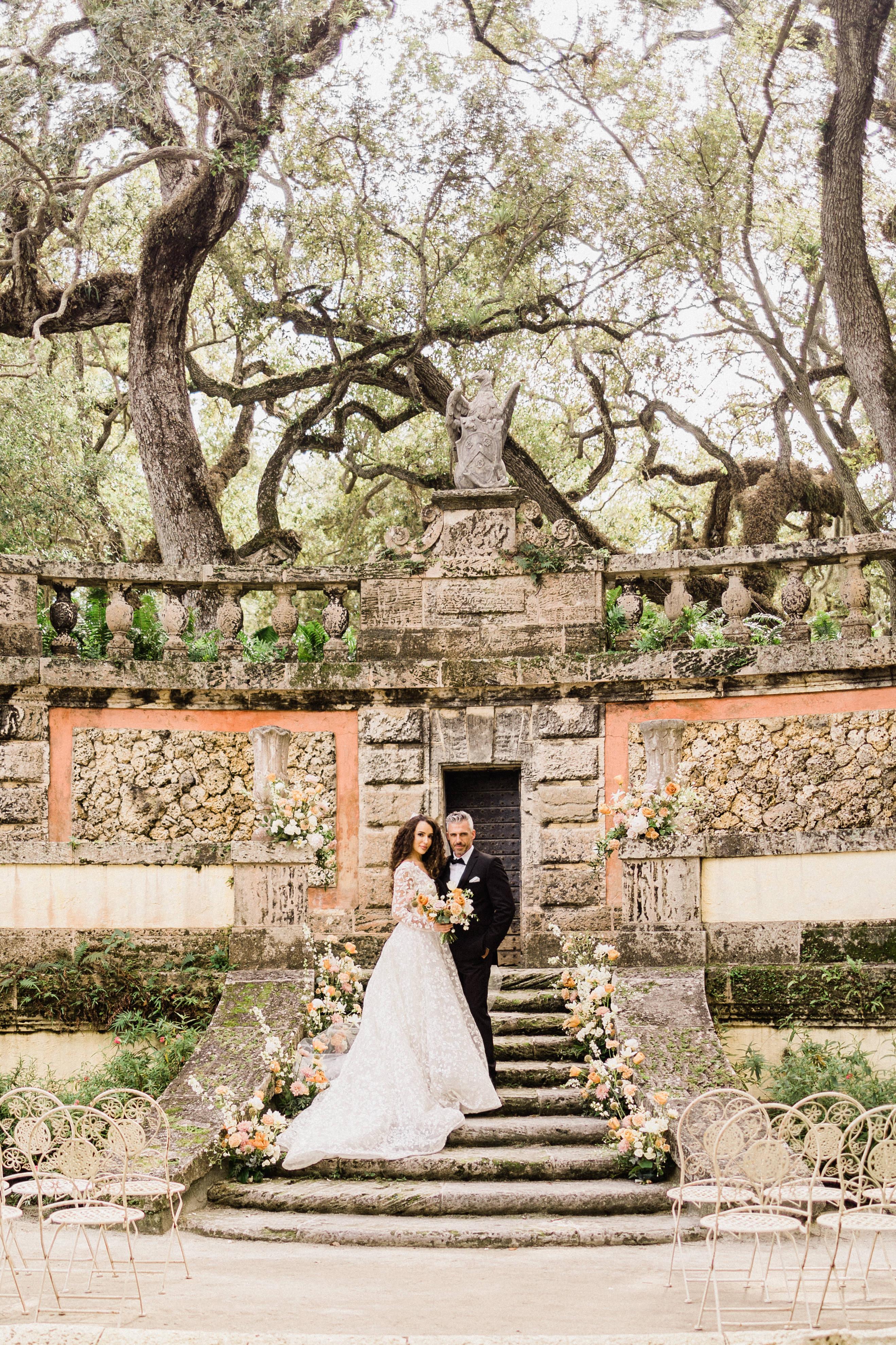 A Historic Winter Wedding at Vizcaya Museum & Gardens 34