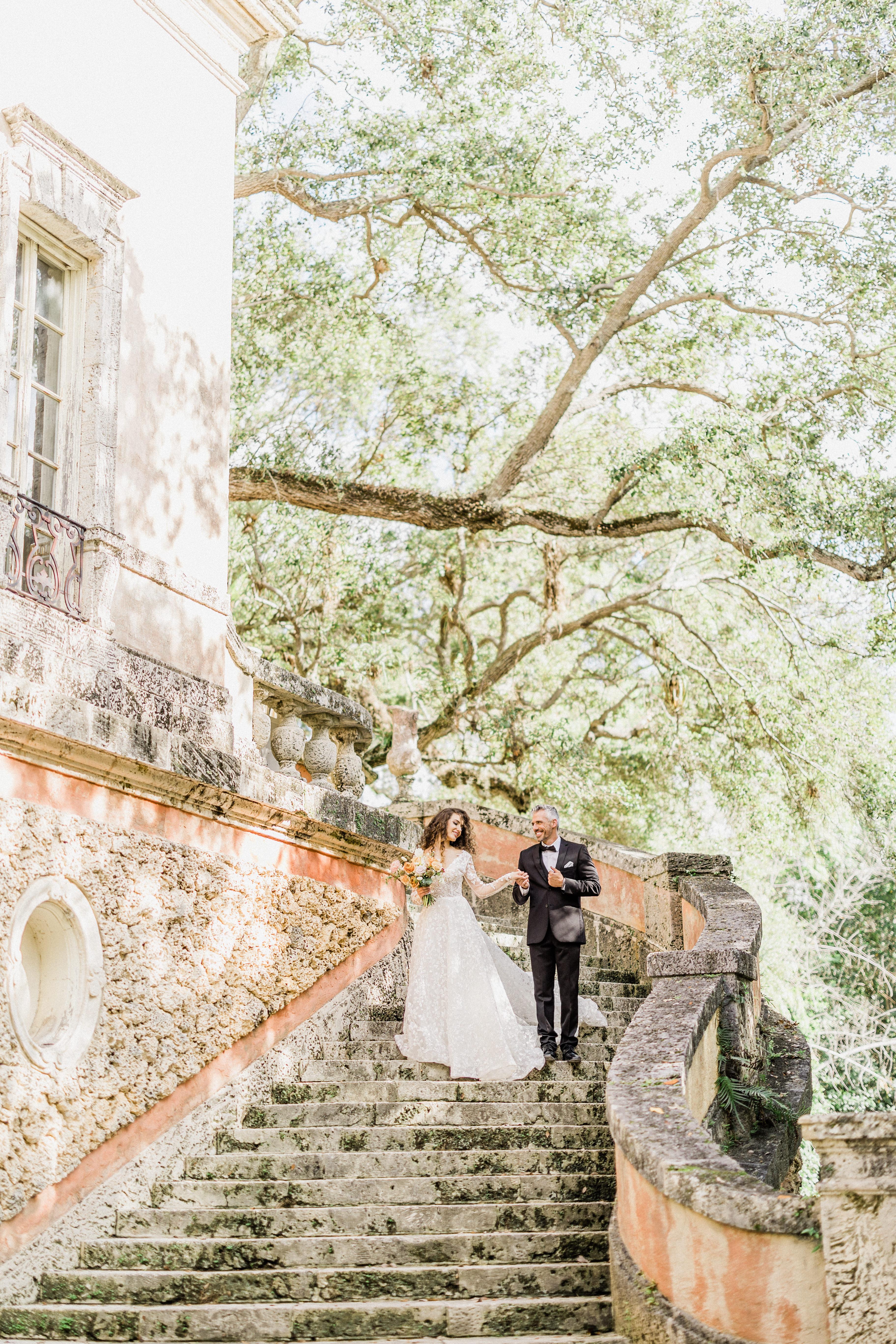 A Historic Winter Wedding at Vizcaya Museum & Gardens 49