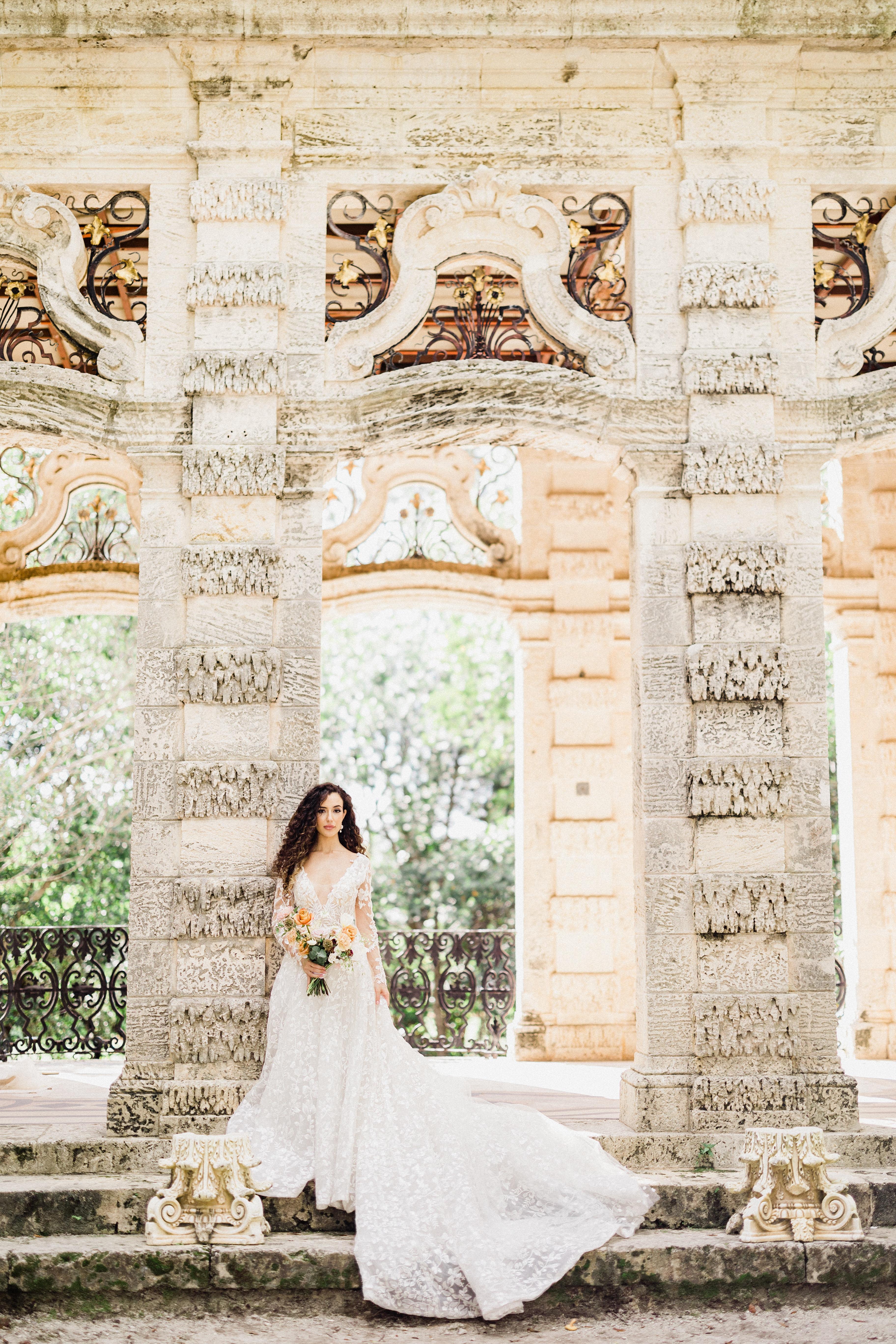 A Historic Winter Wedding at Vizcaya Museum & Gardens 48