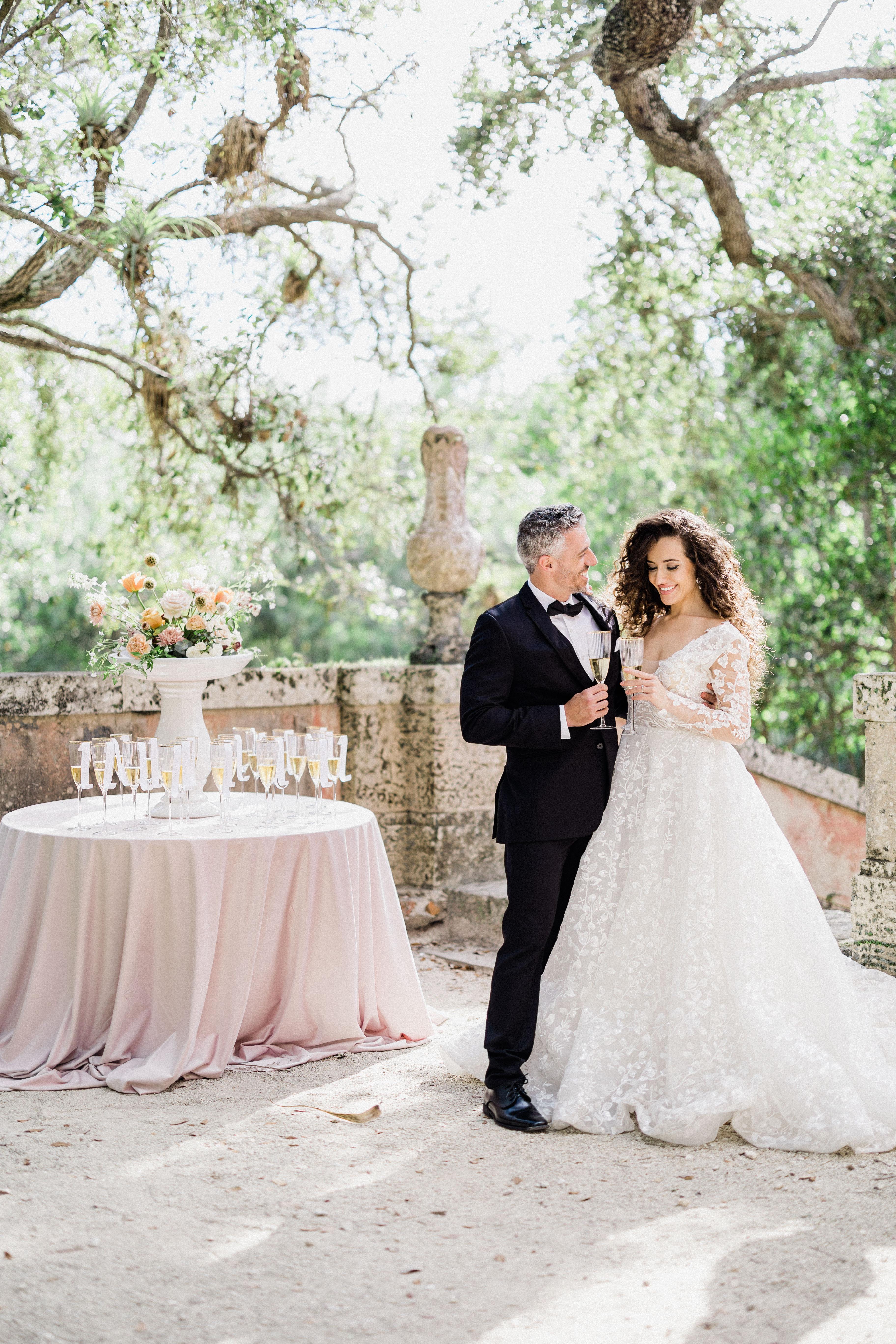 A Historic Winter Wedding at Vizcaya Museum & Gardens 43