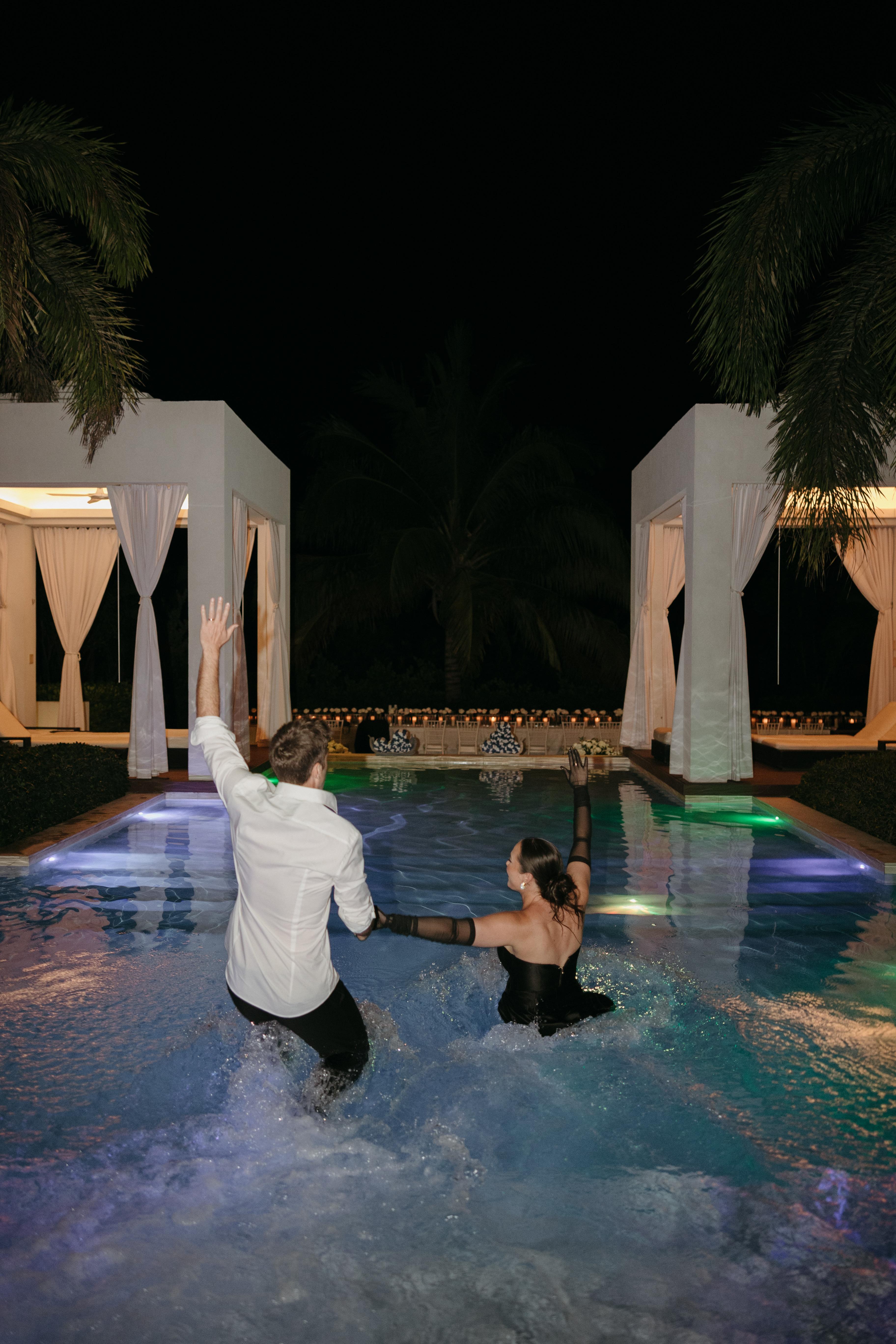 Allysa Larson's Modern Winter Wedding at Triton Luxury Villa 21