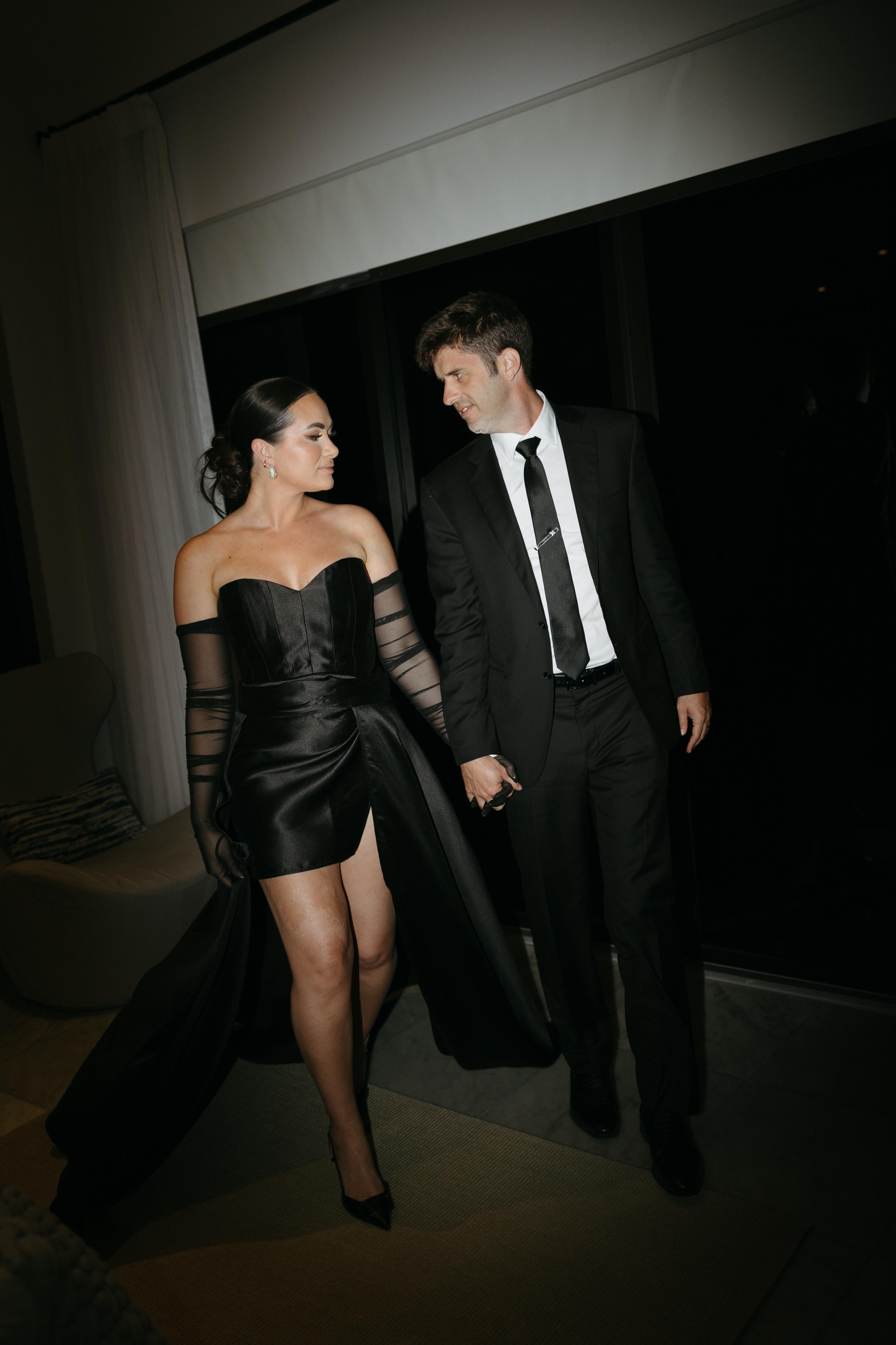 Allysa Larson's Modern Winter Wedding at Triton Luxury Villa 3