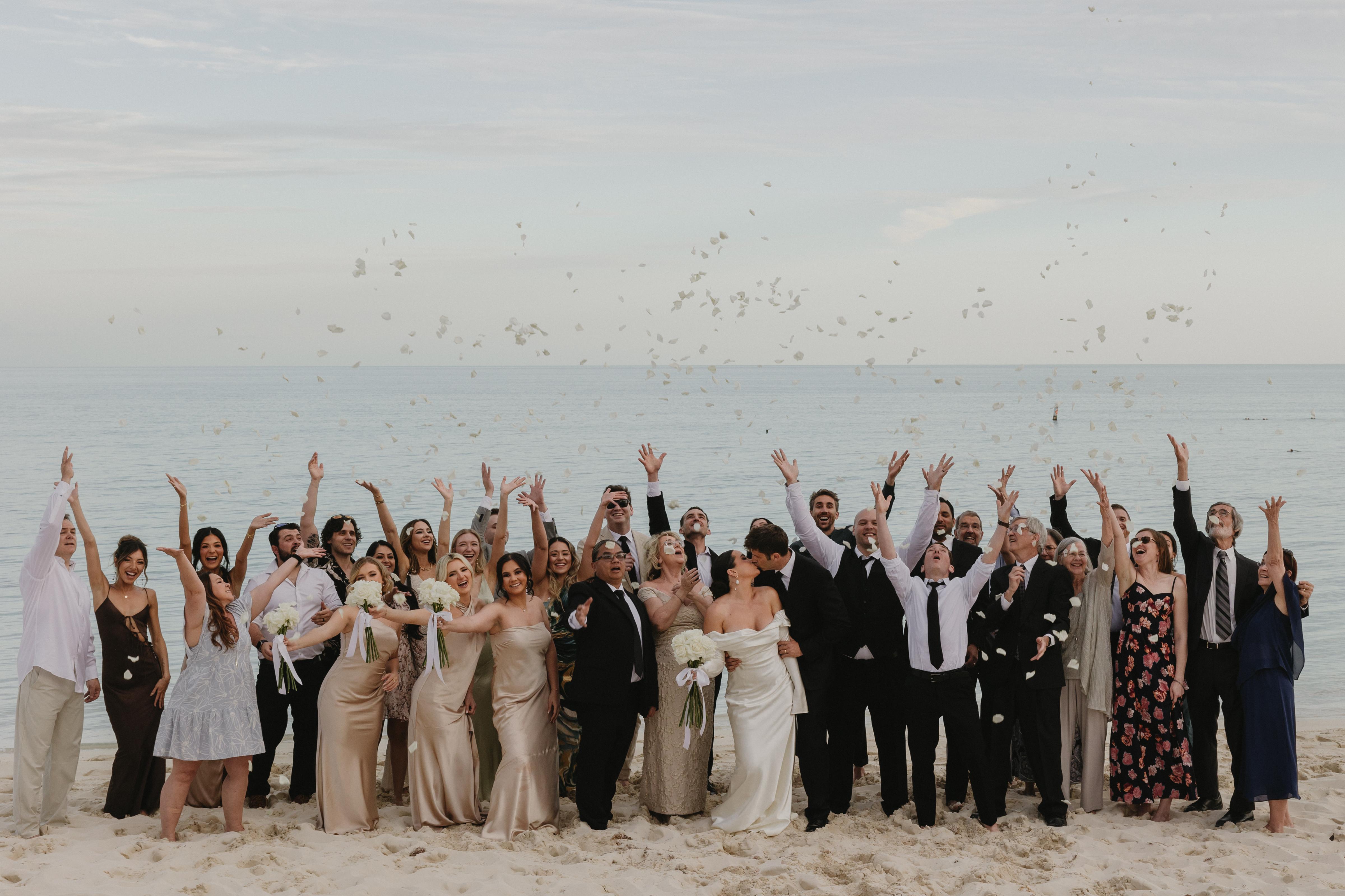 Allysa Larson's Modern Winter Wedding at Triton Luxury Villa 16