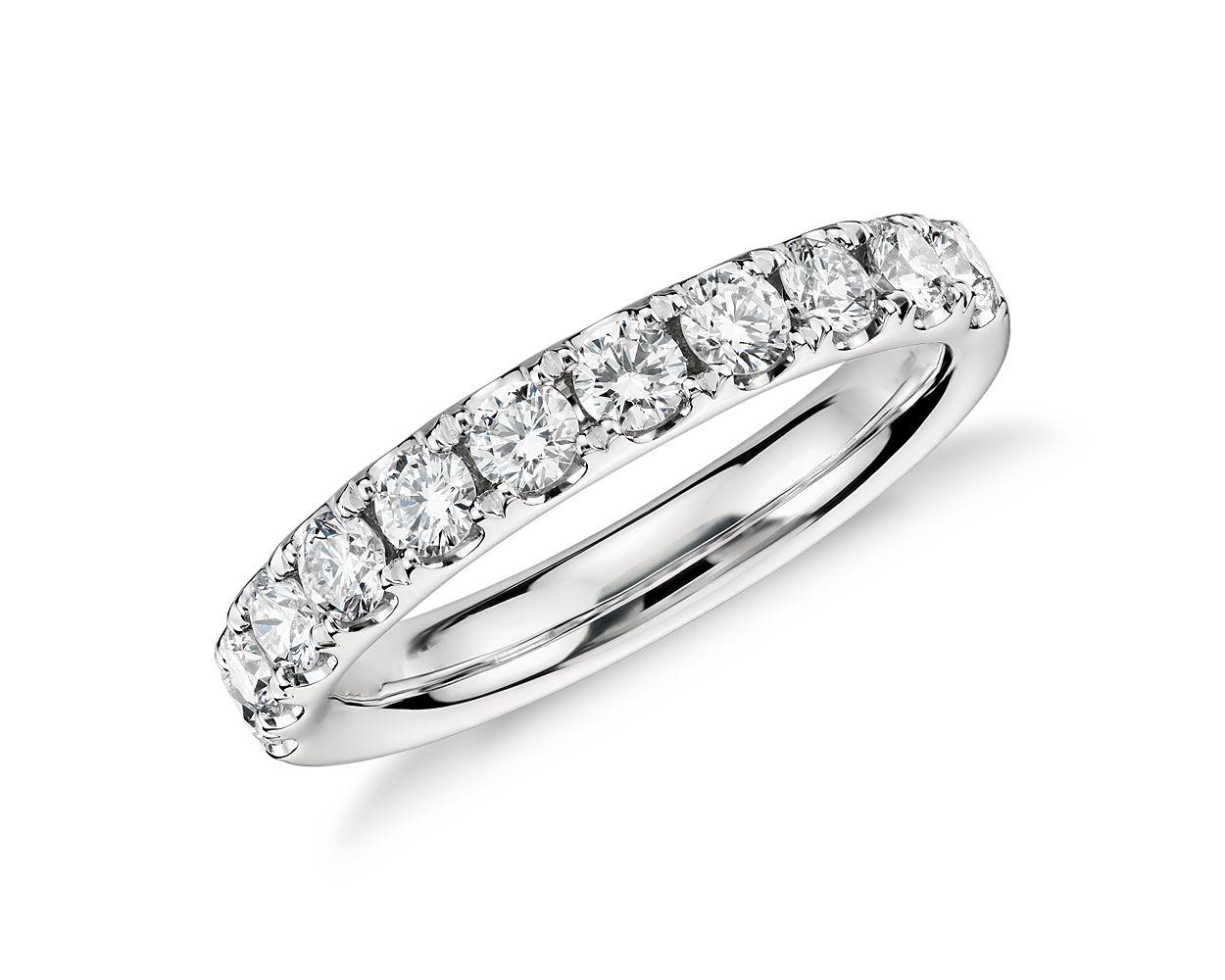 Riviera Pavé Diamond Ring In Platinum (3/4 ct. tw.)