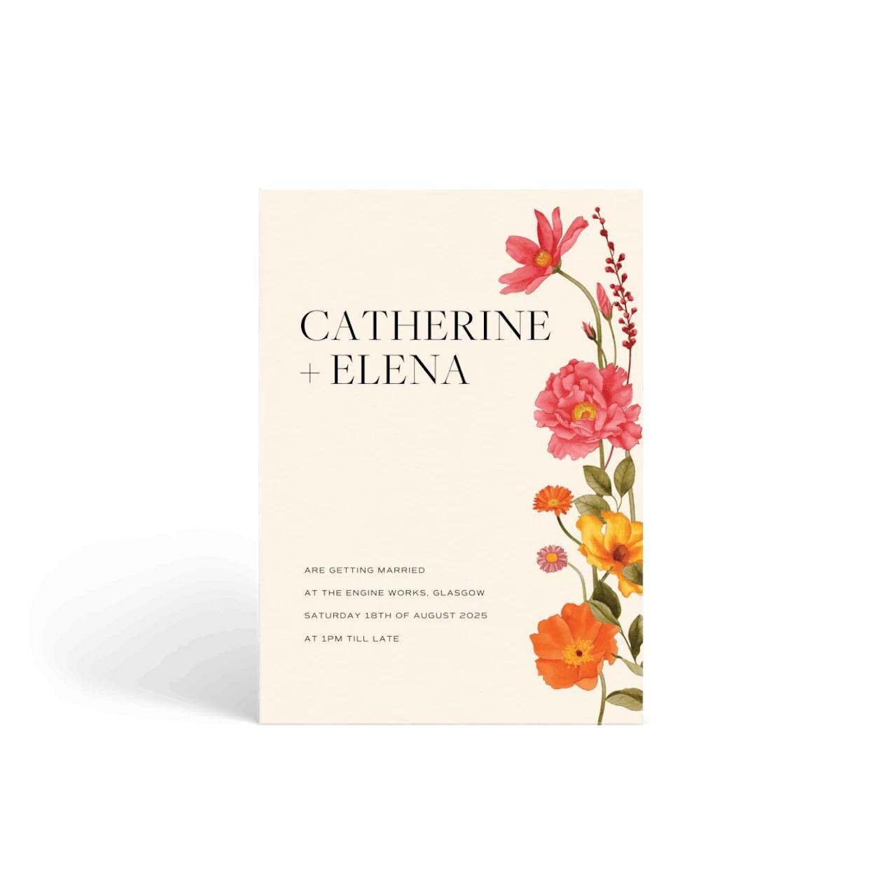 Blooming Bouquet Stationary