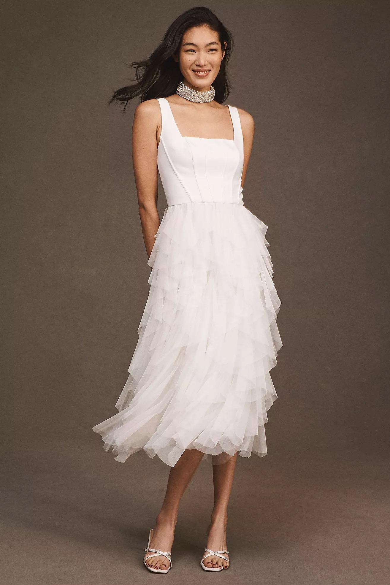 Jada Tulle Midi Dress