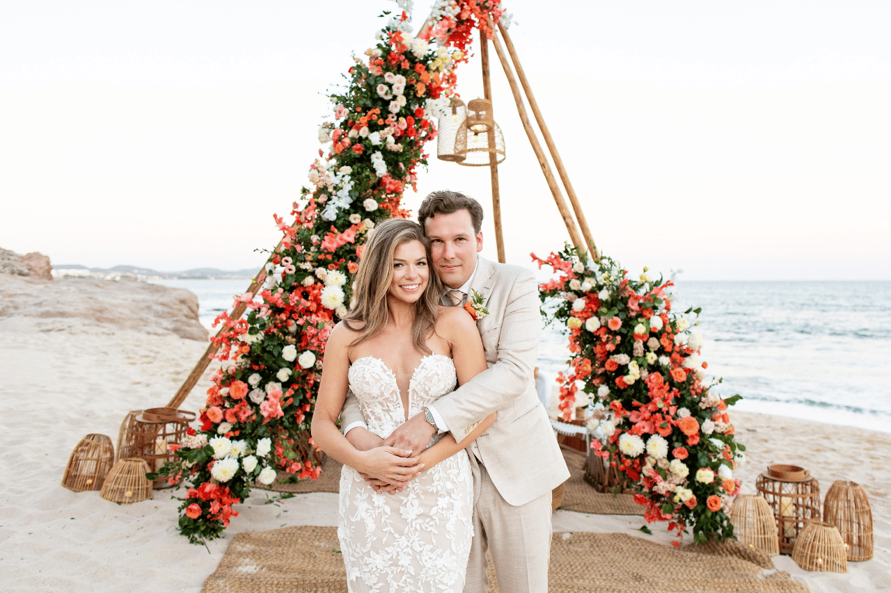 A Whimsical Winter Wedding at Cabo Surf Hotel
