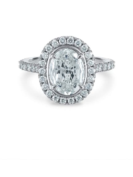Halo Engagement Ring