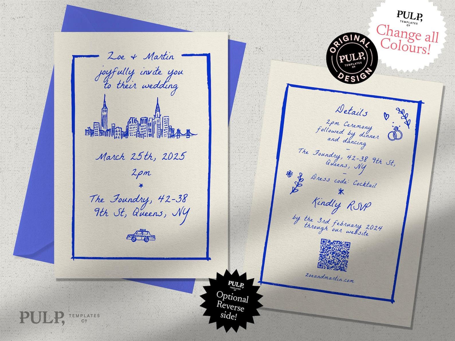 NYC Doodle Stationary