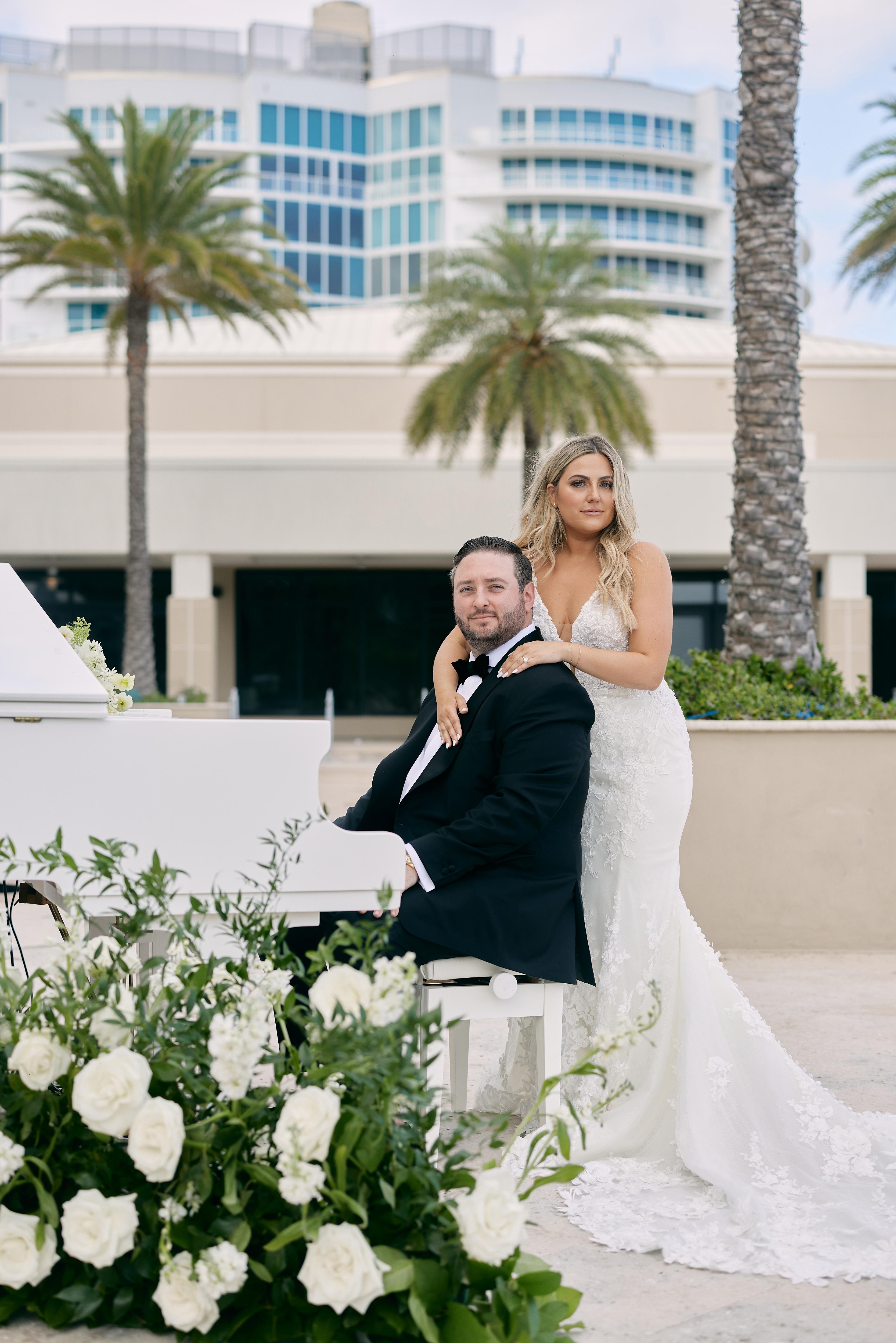 A Modern Winter Wedding at the Marriott Harbor Beach Resort photo 5