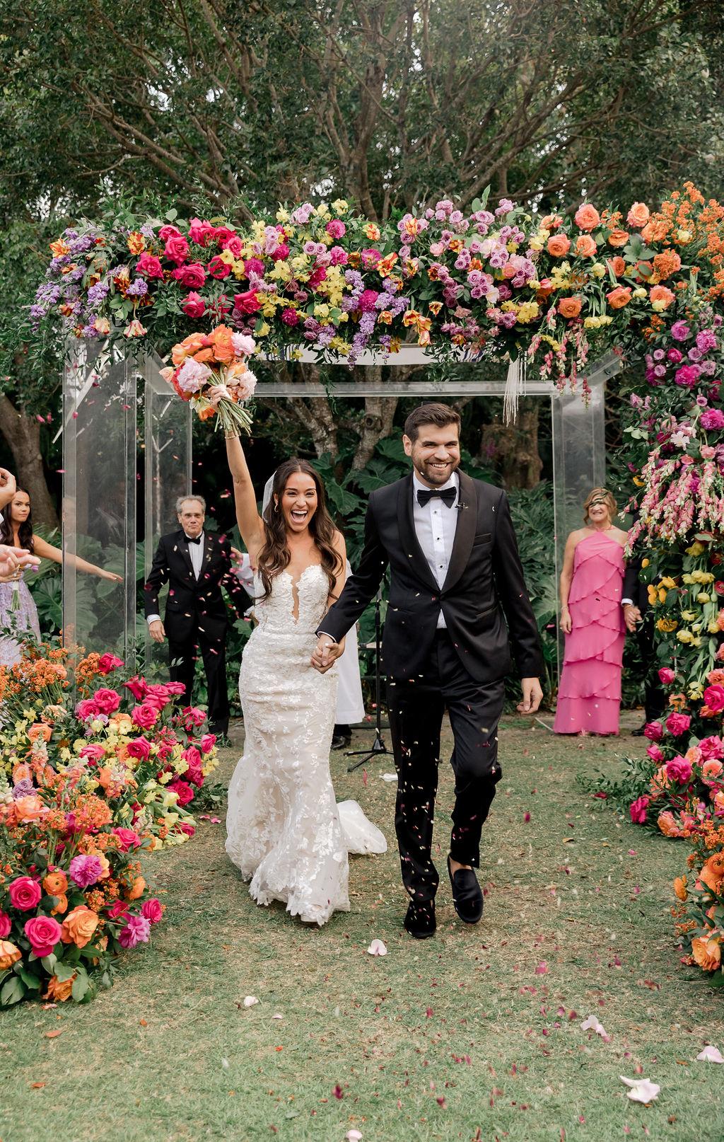 A Glamorous Wedding Day at the Norton Museum of Art