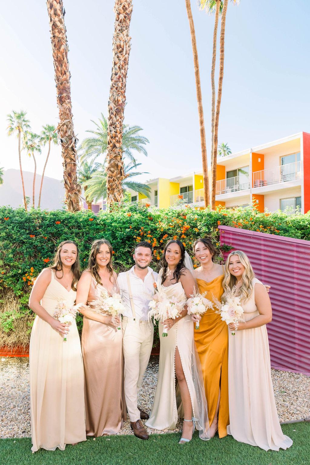 A Colorful Spring Wedding in Palm Springs 73