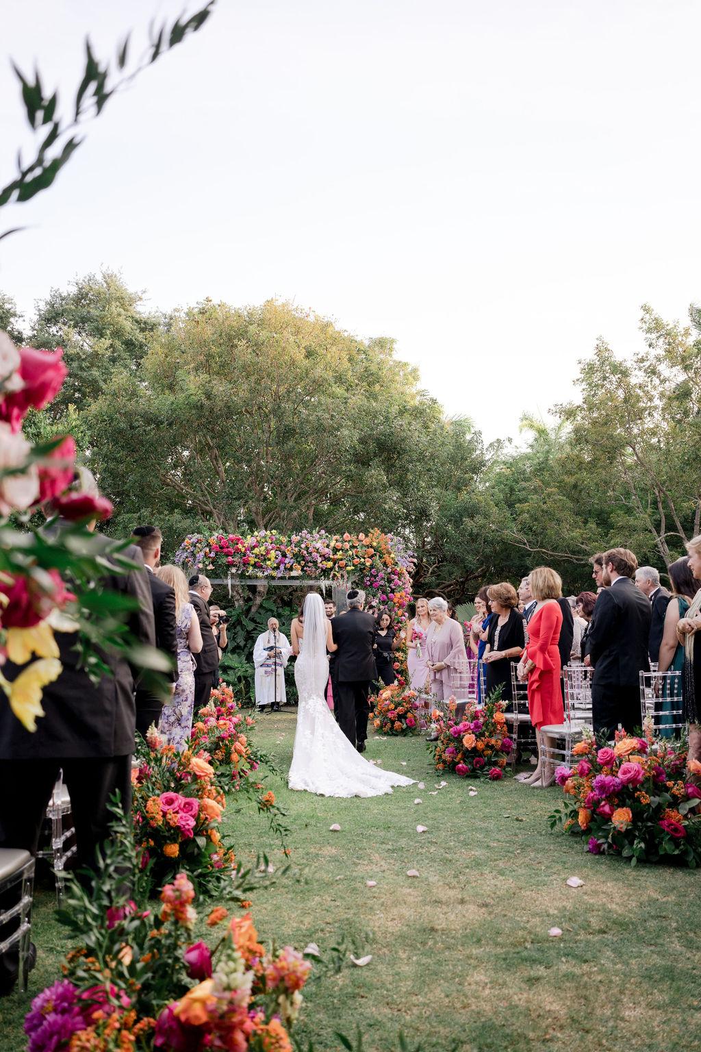 A Glamorous Wedding Day at the Norton Museum of Art 130