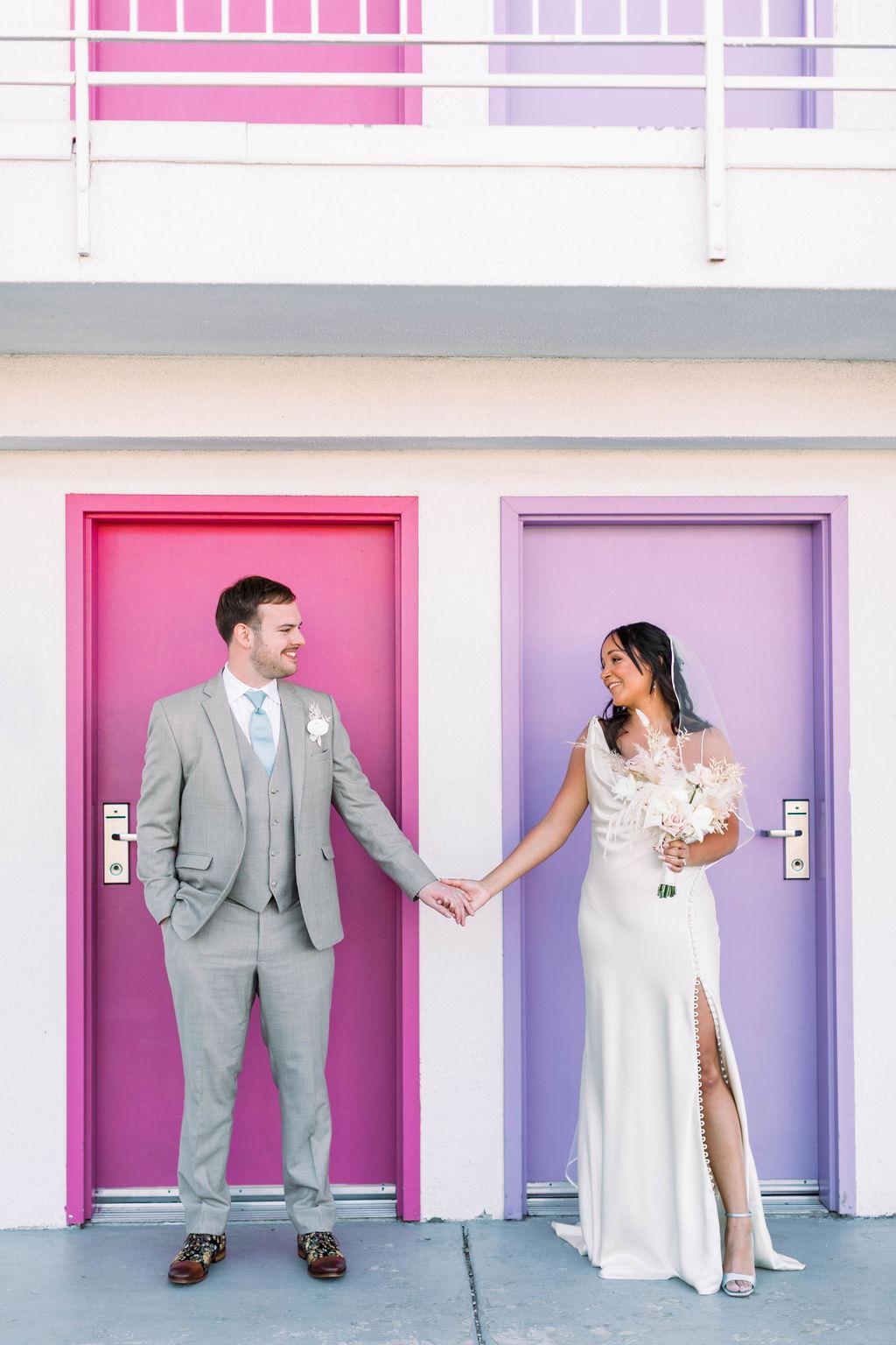 A Colorful Spring Wedding in Palm Springs 32