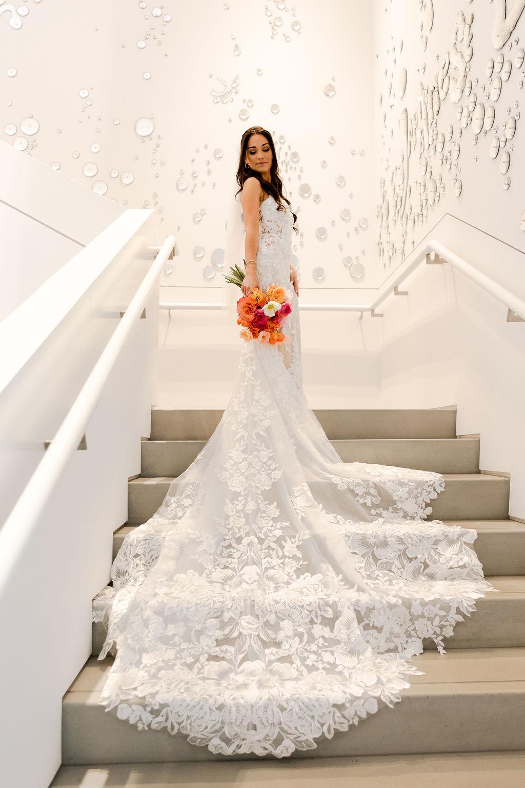 A Glamorous Wedding Day at the Norton Museum of Art 8