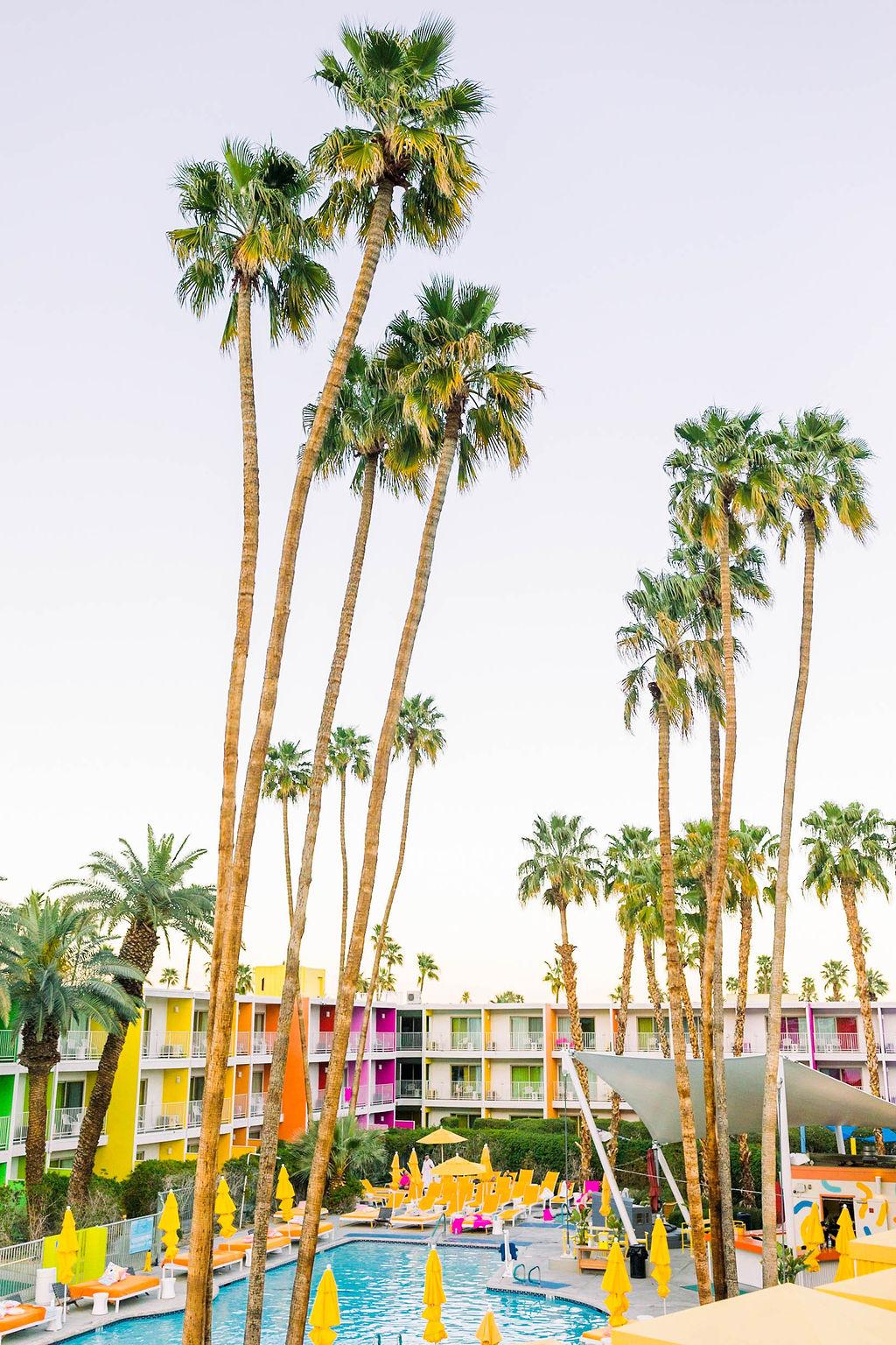 A Colorful Spring Wedding in Palm Springs 85