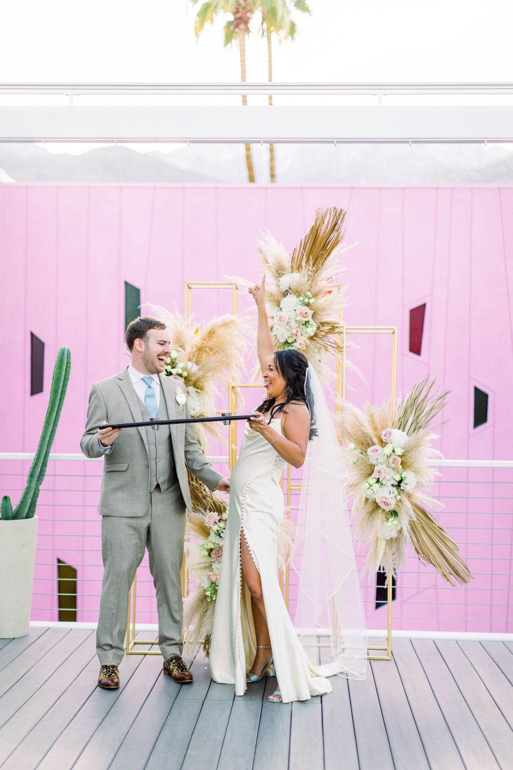 A Colorful Spring Wedding in Palm Springs 48