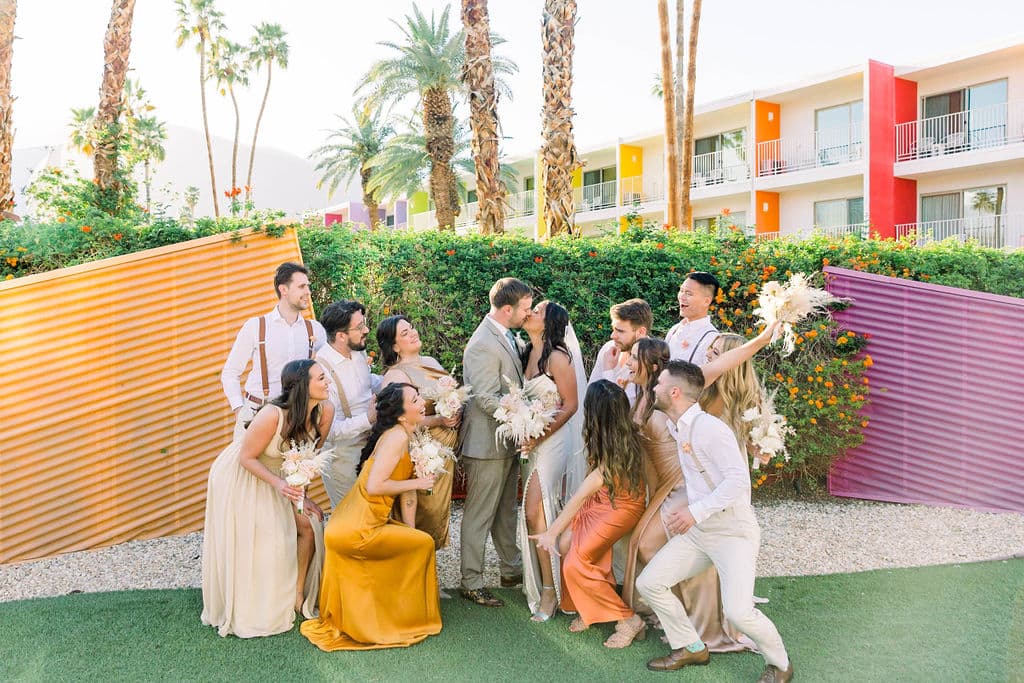 A Colorful Spring Wedding in Palm Springs 42