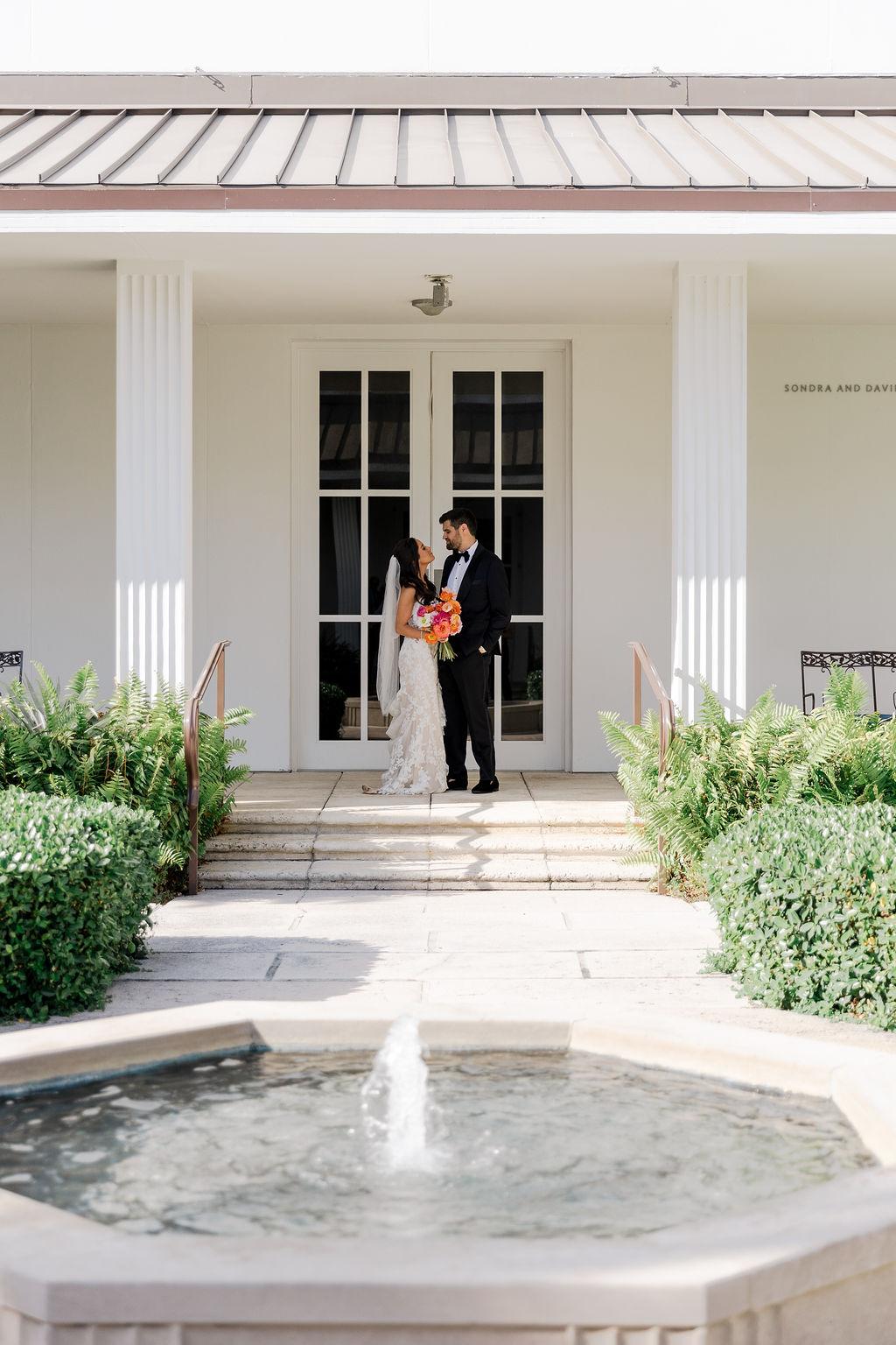 A Glamorous Wedding Day at the Norton Museum of Art 10