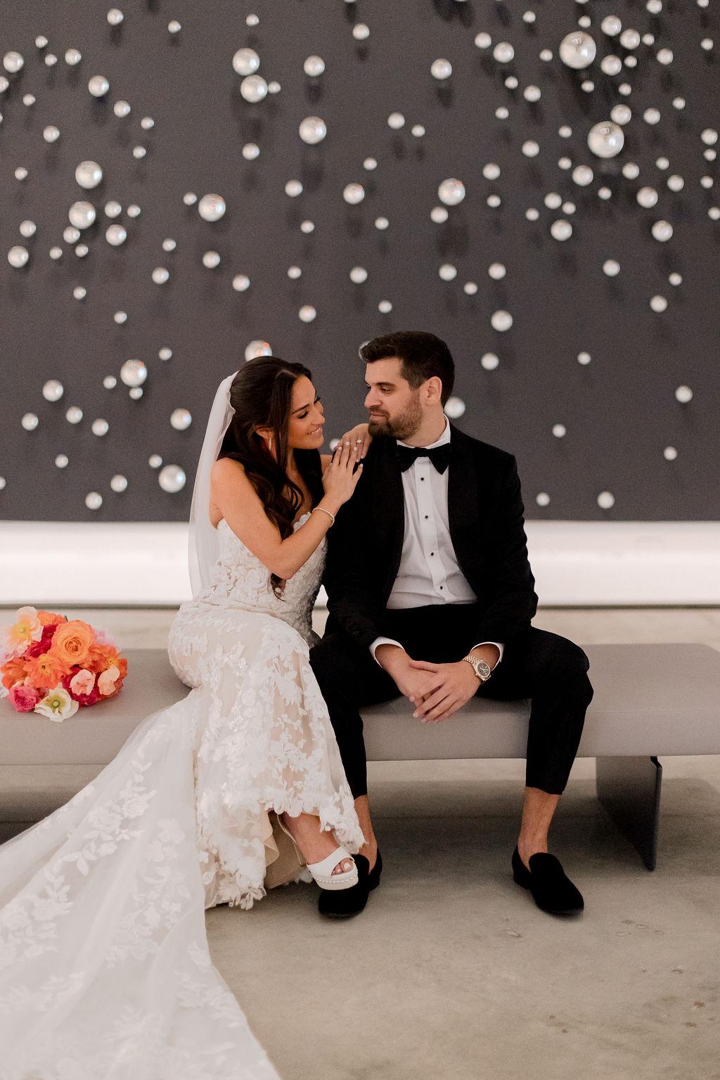 A Glamorous Wedding Day at the Norton Museum of Art 47
