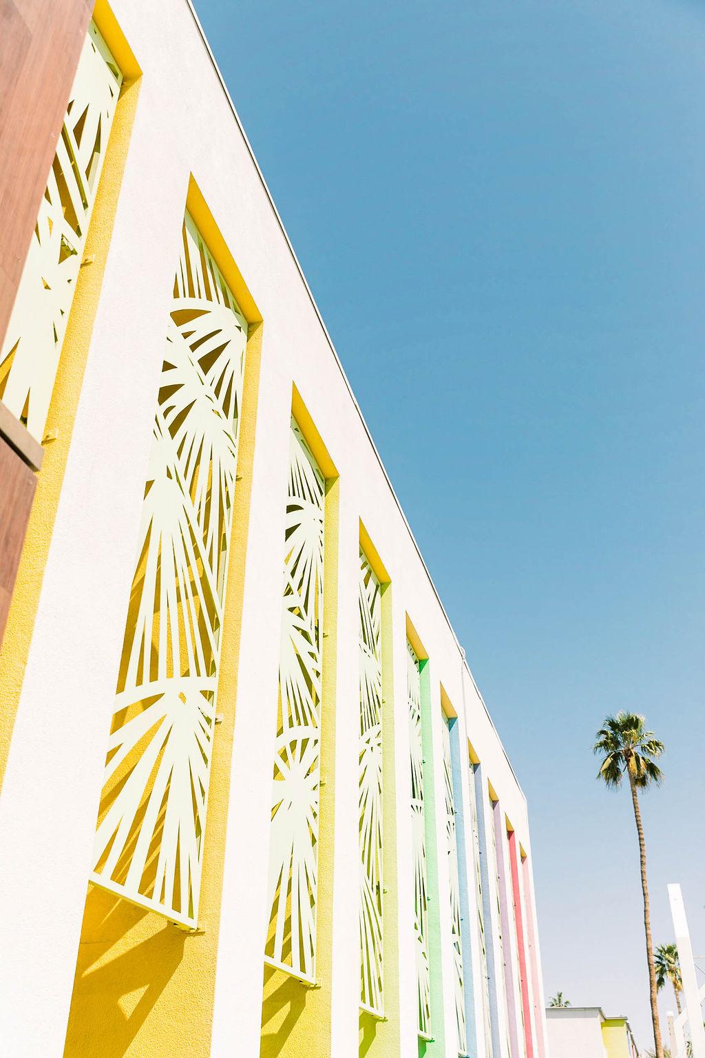 A Colorful Spring Wedding in Palm Springs 2