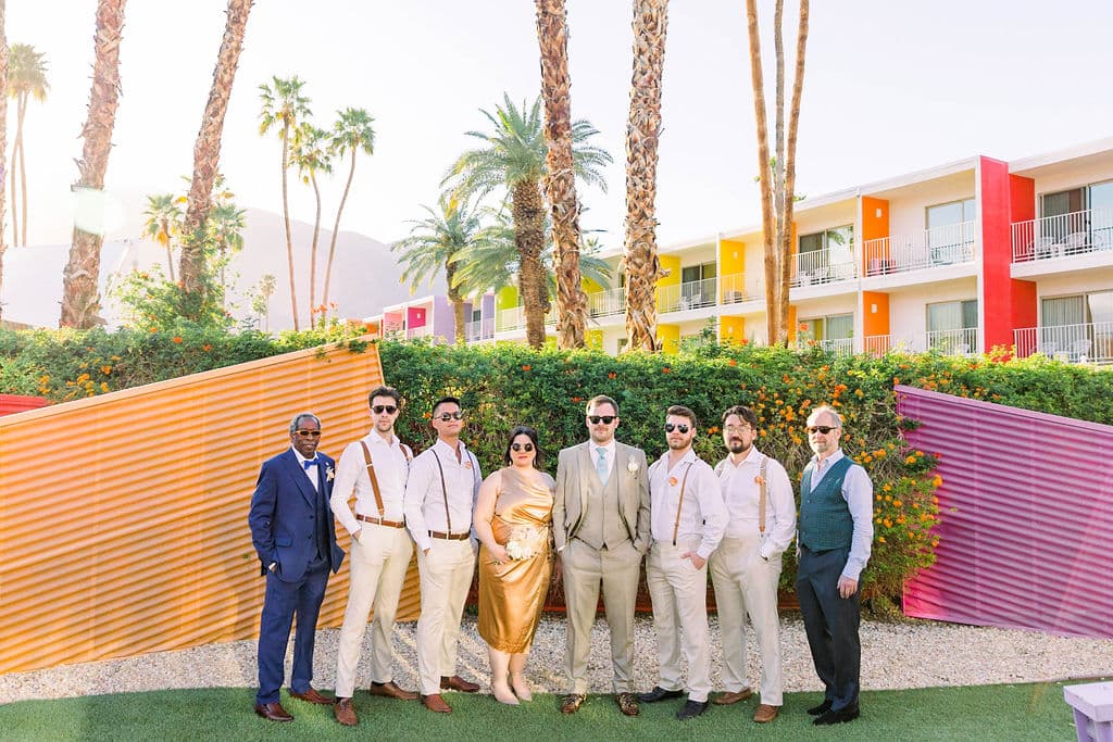 A Colorful Spring Wedding in Palm Springs 47