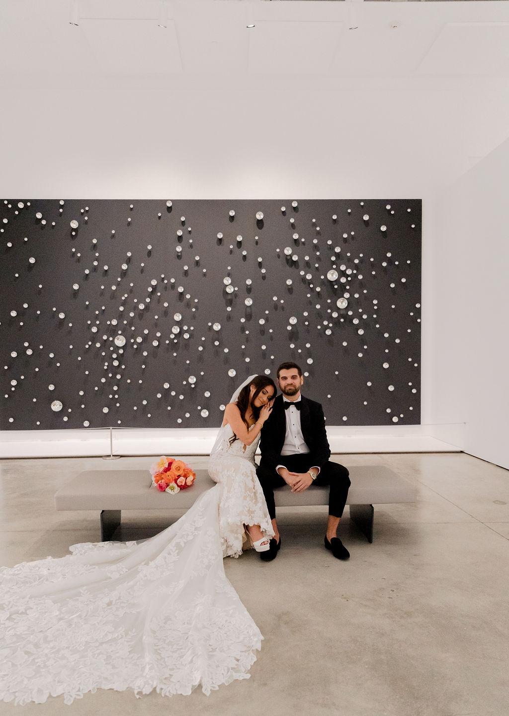 A Glamorous Wedding Day at the Norton Museum of Art 5