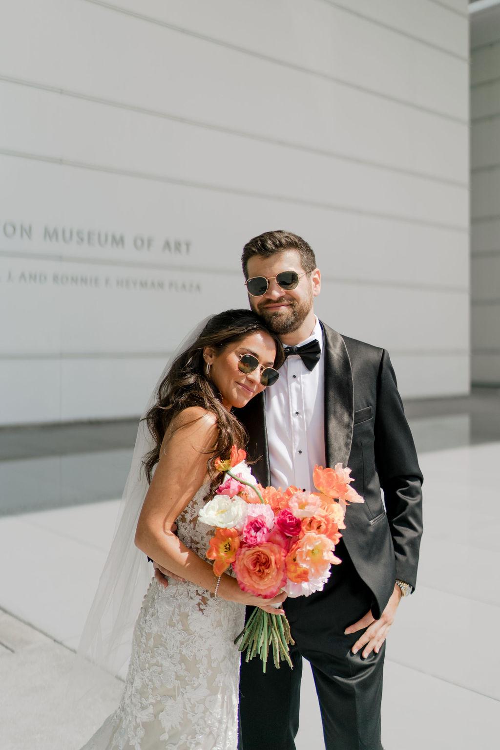 A Glamorous Wedding Day at the Norton Museum of Art 18