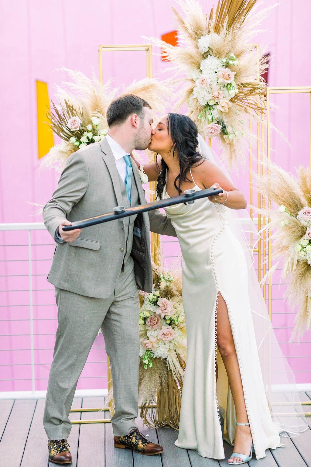 A Colorful Spring Wedding in Palm Springs 67
