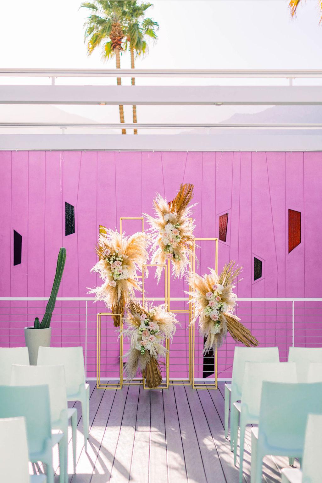 A Colorful Spring Wedding in Palm Springs 50