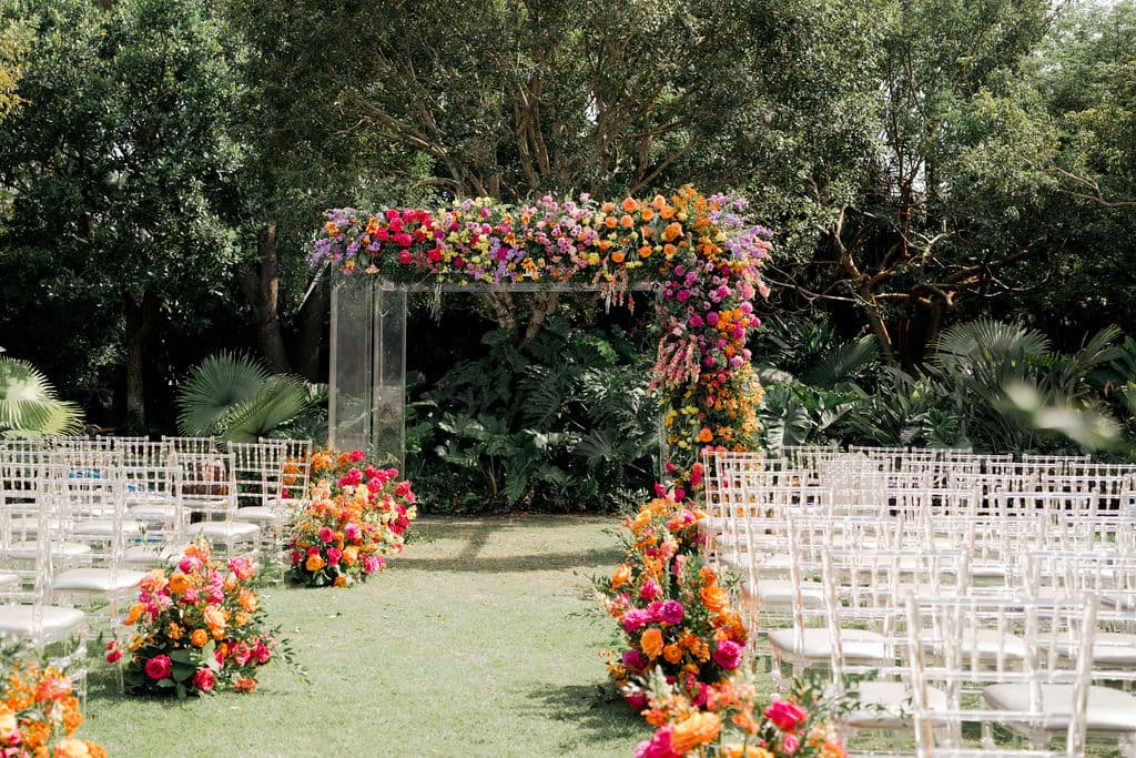 A Glamorous Wedding Day at the Norton Museum of Art 124