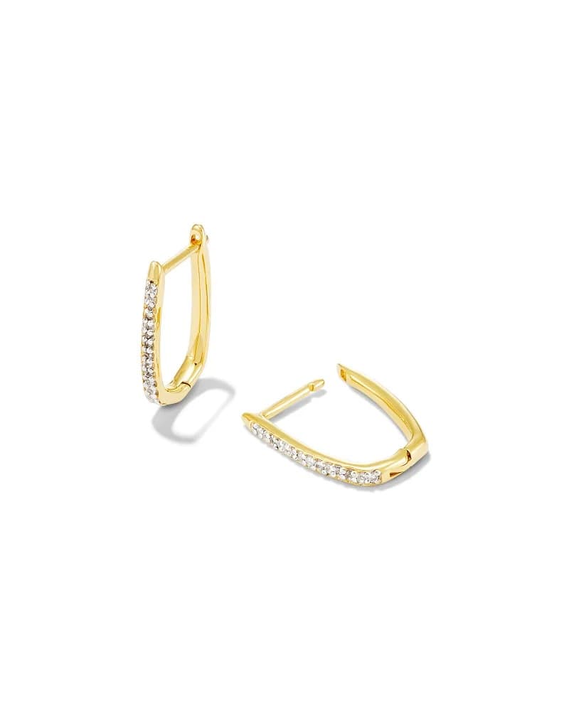 Ellen Luxe Huggie Earrings