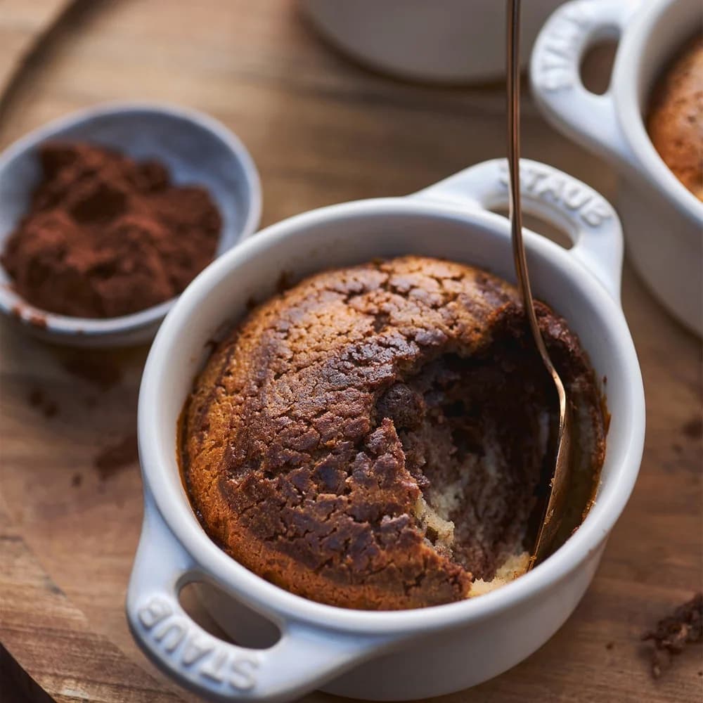 Ceramic 3-pc Mini Round Cocotte Set