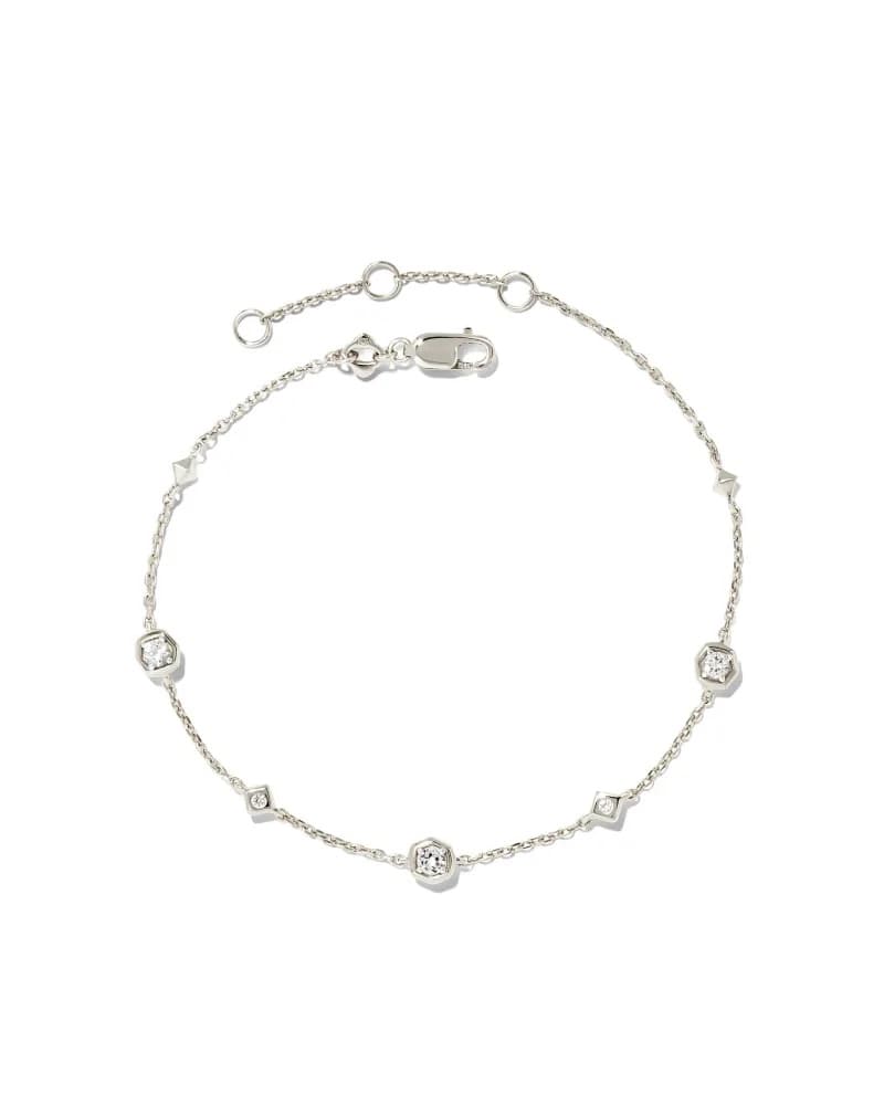 Davie Sterling Silver Trio Delicate Bracelet