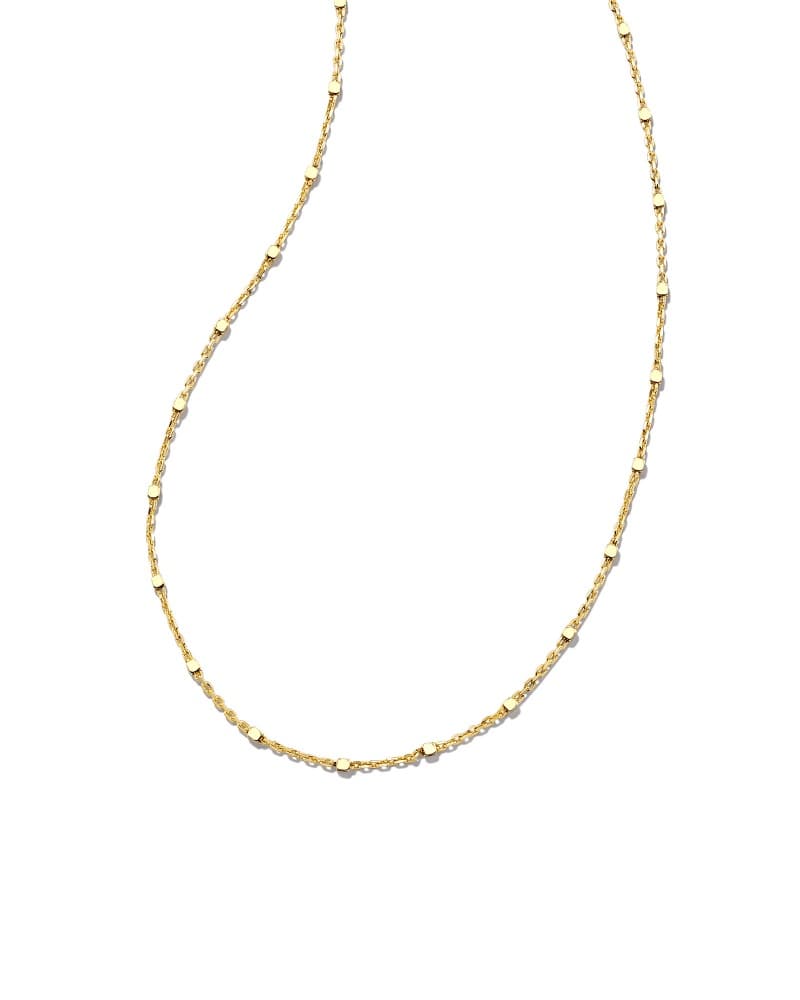 Single Satellite Chain Necklace