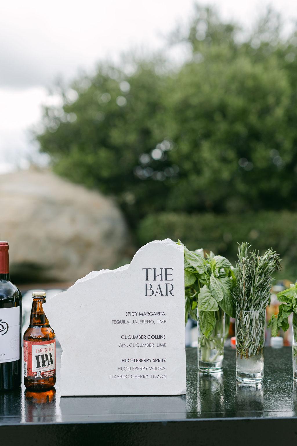 A Modern Fall Wedding at Hummingbird Nest Ranch Villa 37