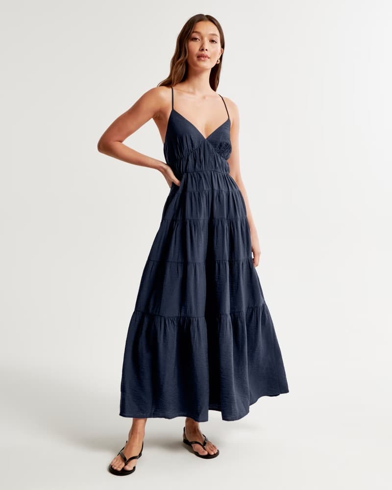 Flowy Tiered Maxi Dress